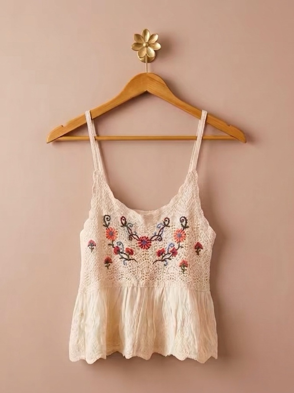 NWT Altar’d State Avery Crochet Tank Top Boho